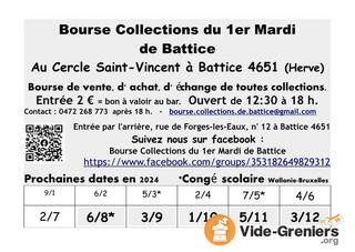 Bourse Collections du 1er Mardi de Battice.