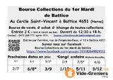 Bourse Collections du 1er Mardi de Battice.