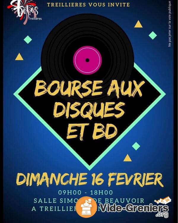 Bourse aux disques et Bd