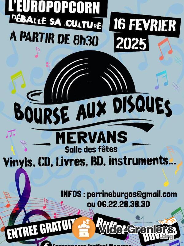 Bourse aux disques Mervans