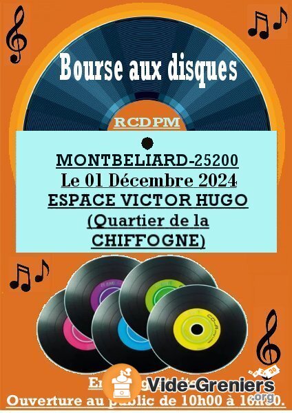 Bourse aux Disques de MONTBELIARD