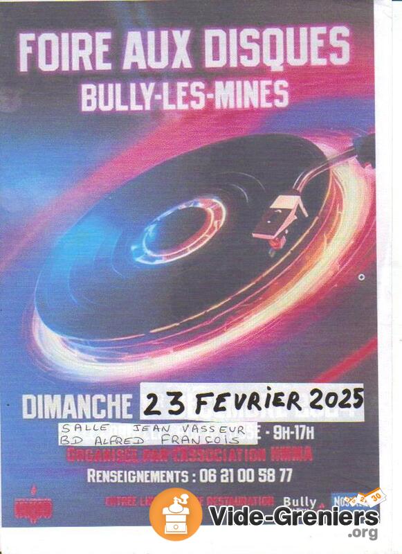 Bourse aux Disques Vinyles 33t 45t Maxi 45t