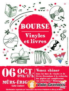 Photo de l'événement Bourse disques vinyles et livres