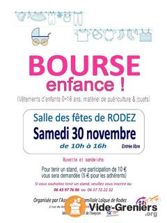 Photo de l'événement Bourse enfance d'automne