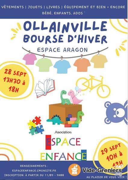 Bourse d'hiver de l'association Espace Enfance