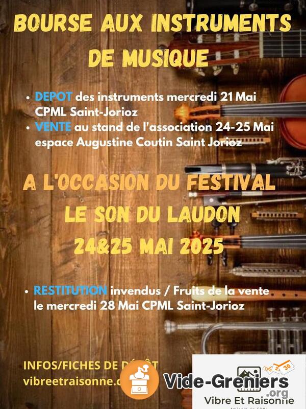 bourse instruments du Festival le son du laudon