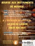 bourse instruments du Festival le son du laudon