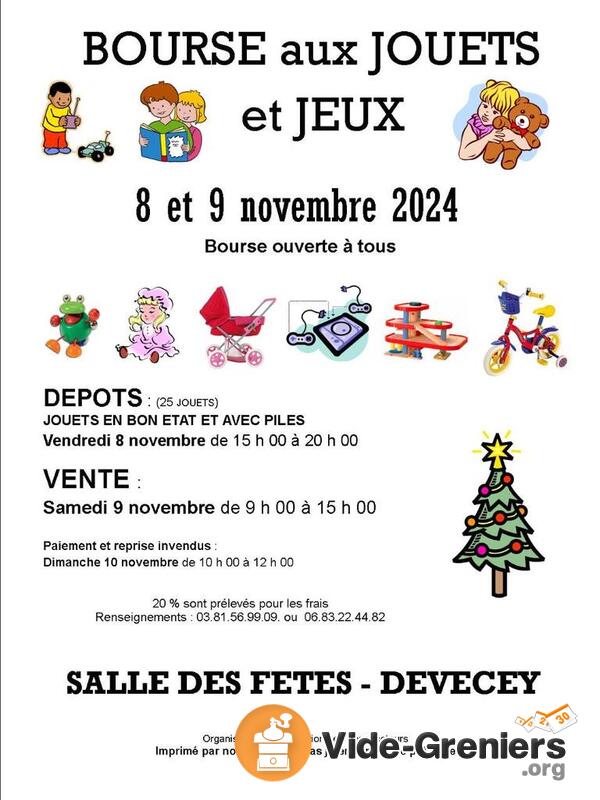 Bourse jeux et jouets