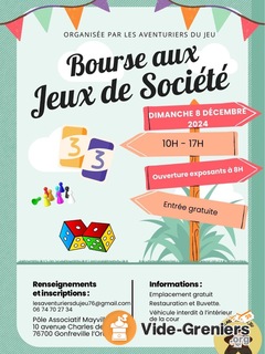 Photo de l'événement Bourse aux jeux de société