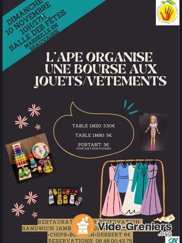 Bourse aux jouet- puericulture