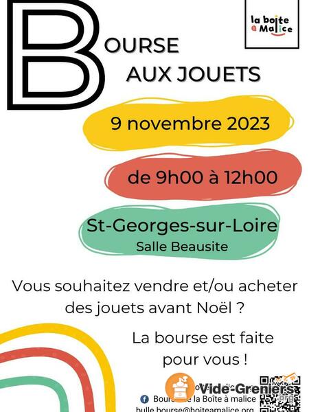 Bourse aux jouets 9h00 à 12h00