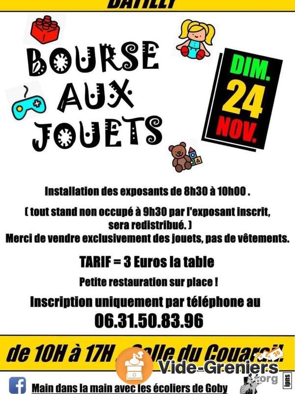 Bourse aux jouets