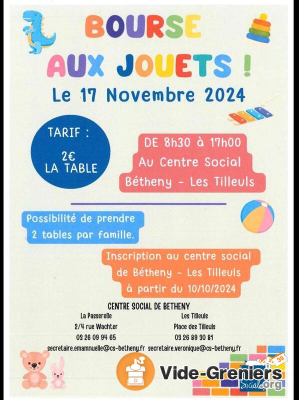 Bourse aux Jouets