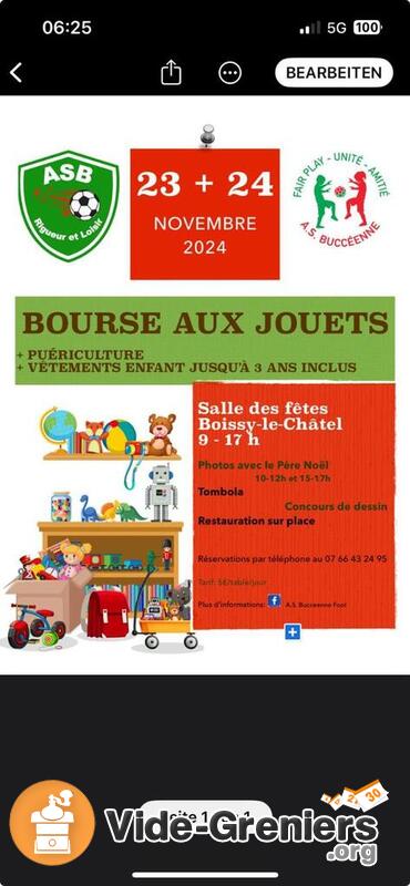 Bourse aux jouets