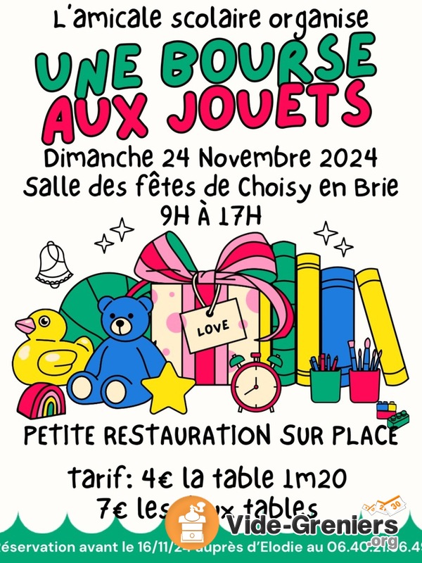 Bourse aux jouets