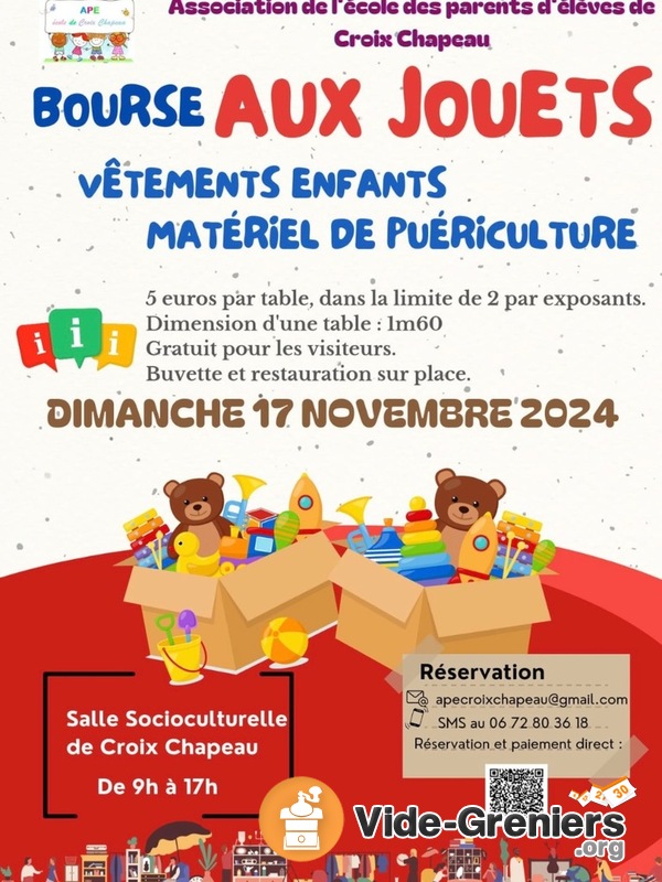 Bourse aux jouets