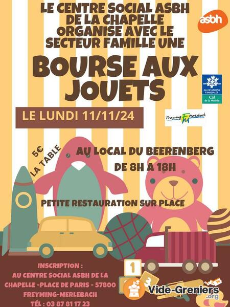 Bourse aux jouets