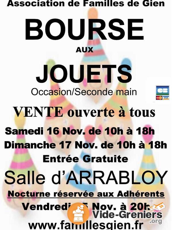 Bourse aux jouets