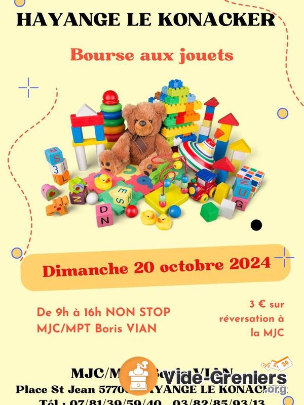 Bourse aux jouets