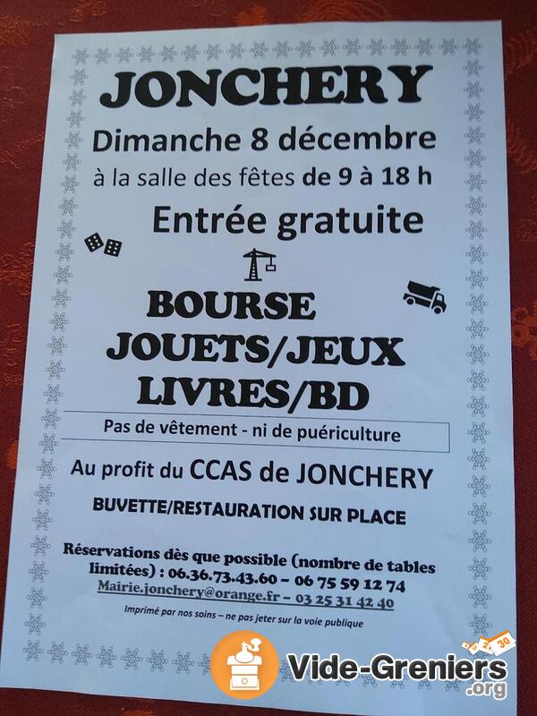 Bourse aux jouets