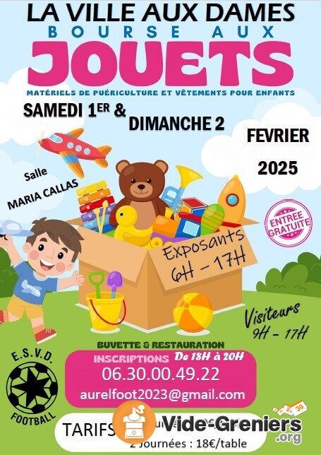 Bourse aux jouets