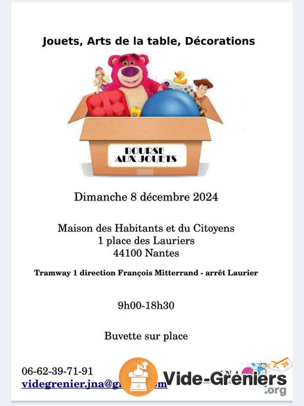 Bourse aux jouets