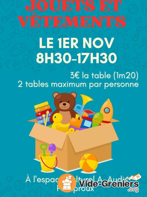 Bourse aux jouets