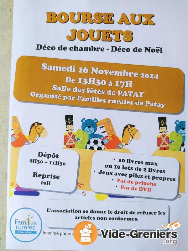 Bourse aux jouets