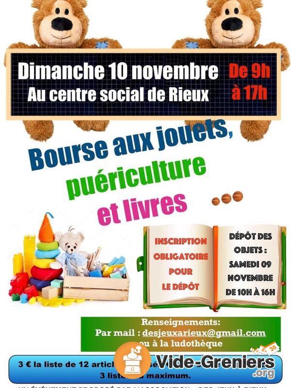 Bourse aux jouets