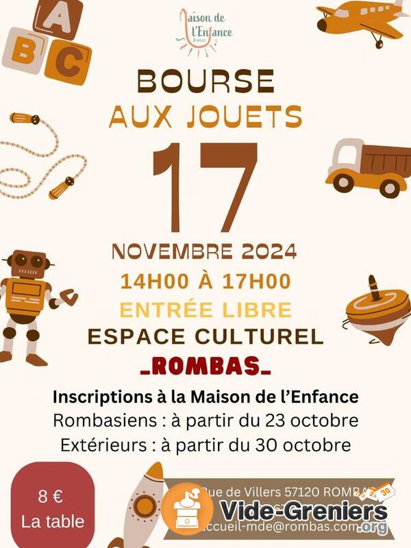 bourse aux jouets