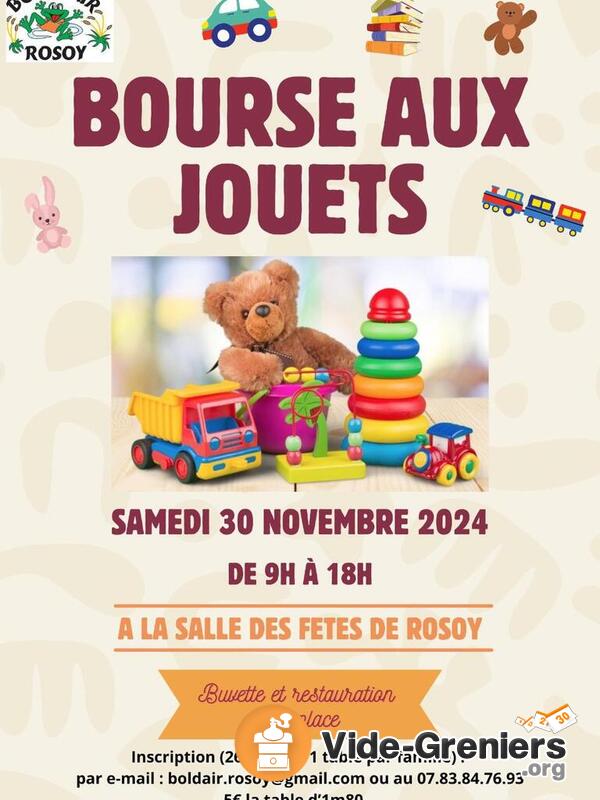 Bourse aux jouets