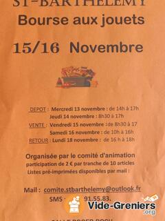 Bourse aux jouets