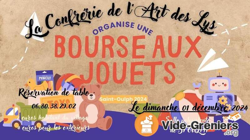 Bourse aux jouets