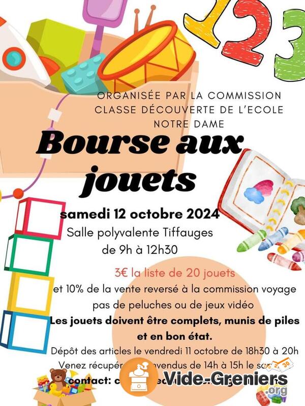 Bourse aux jouets