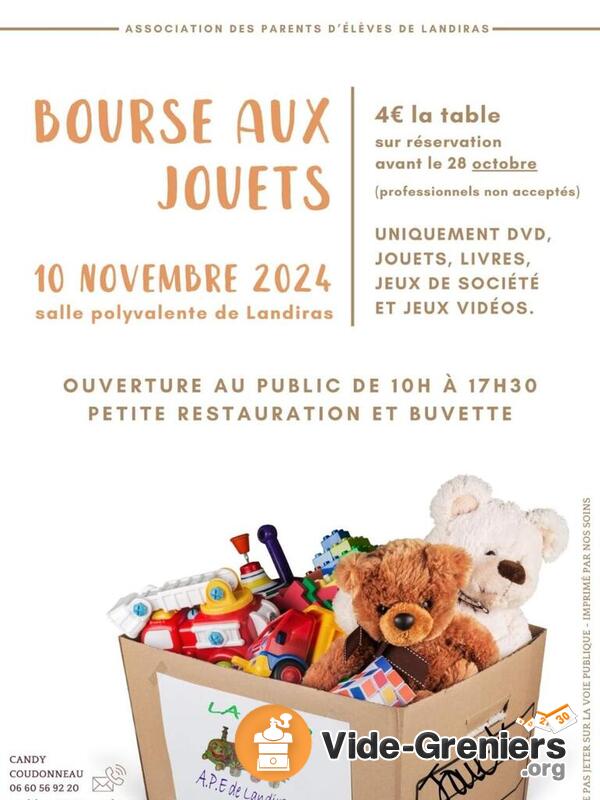 Bourse aux jouets APE de Landiras