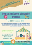 Bourse aux jouets, article de puériculture et marché artisal