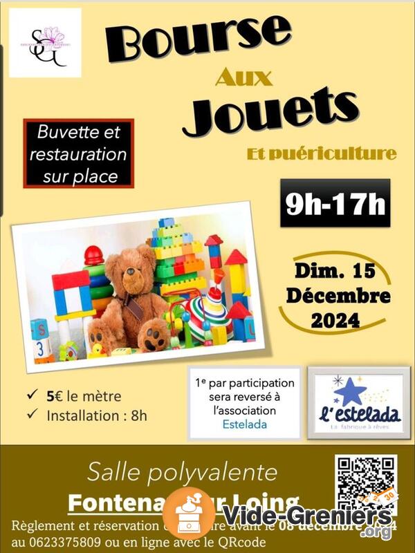 Bourse aux jouets avant Noël