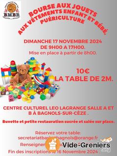 Photo de l'événement Bourse aux jouets BMBB (basket bagnols)