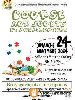 Photo de l'événement Bourse aux jouets de Carlus 2024