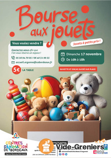 Photo de l'événement Bourse aux jouets - Centre d'Animation Argonne