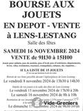 Photo Bourse aux jouets en depot-vente à Lens-Lestang