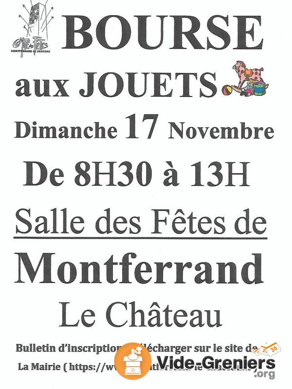 Bourse aux jouets du Comité des Fêtes