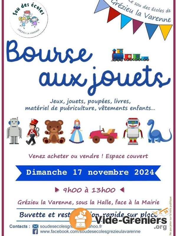 Bourse aux jouets du sous