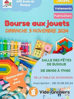 Photo de l'événement Bourse aux jouets école de Busque