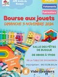 Photo Bourse aux jouets école de Busque à Busque