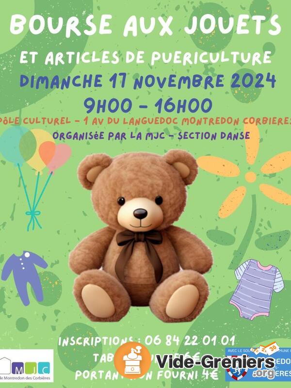 Bourse aux jouets et articles de puériculture