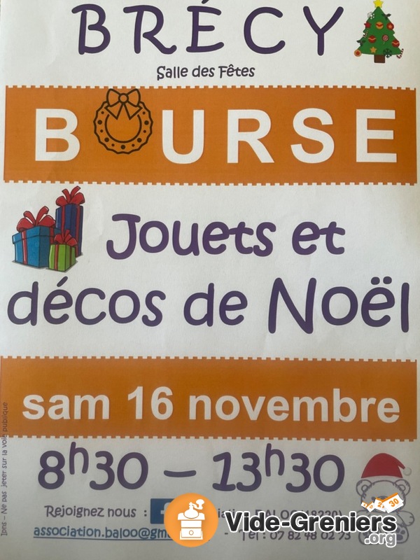 Bourse aux Jouets et Décoration de Noël