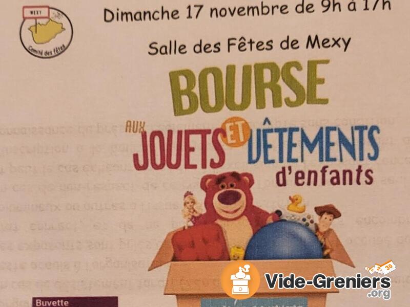 Bourse aux jouets et à la nurserie