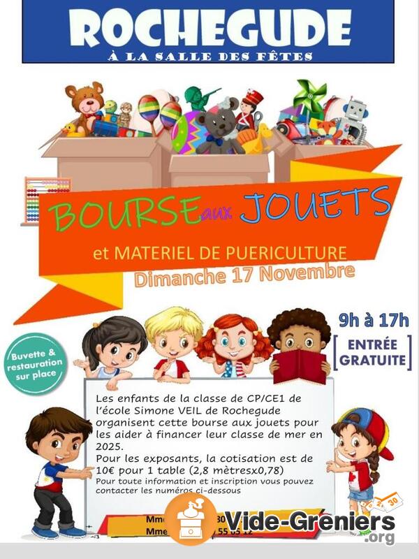 Bourse aux jouets et à la puériculture