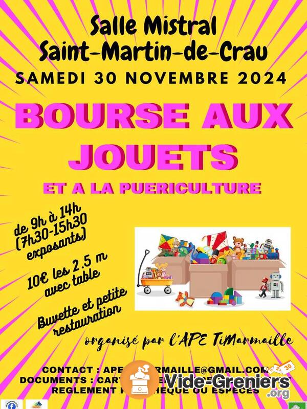 Bourse aux jouets et à la puericulture